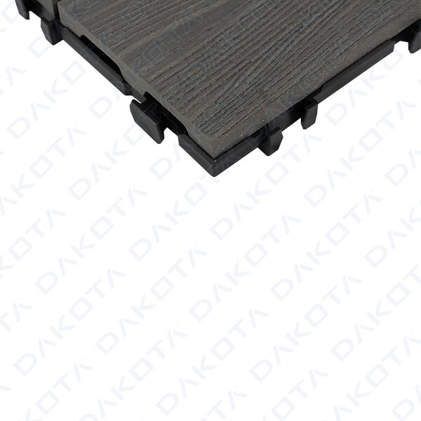 Outdoor Interlocking Tiles in WPC 30 x 30 cm