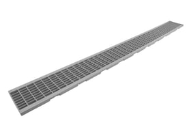 Grille d'évacuation des eaux pluviales en plastique