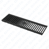 B125 Slotted Cast Iron Anti-heel Grating