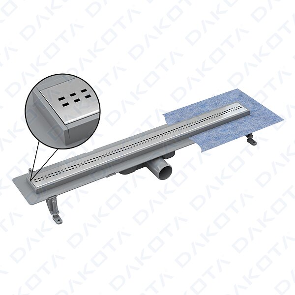 Caniveau de Douche Italienne Dakua+ Base Square