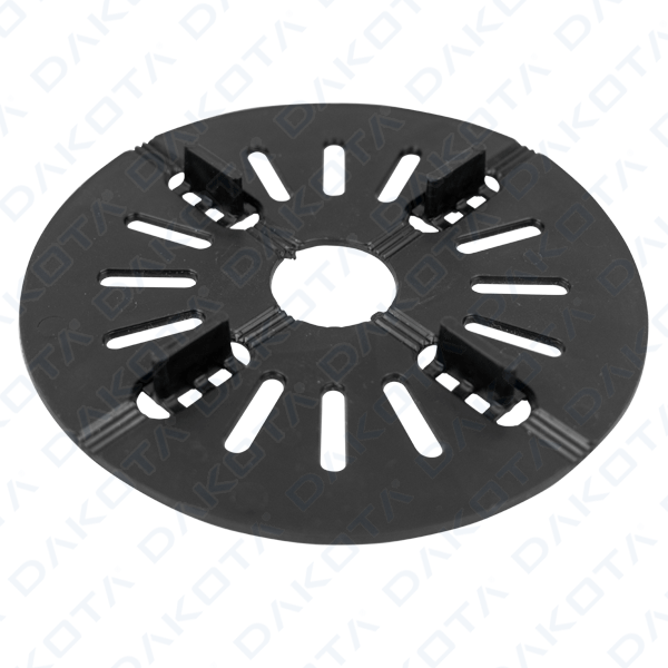 Anti-noise rubber shim for plates
